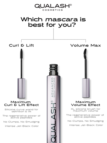 QUALASH Boost Mascara – 3 in 1  set